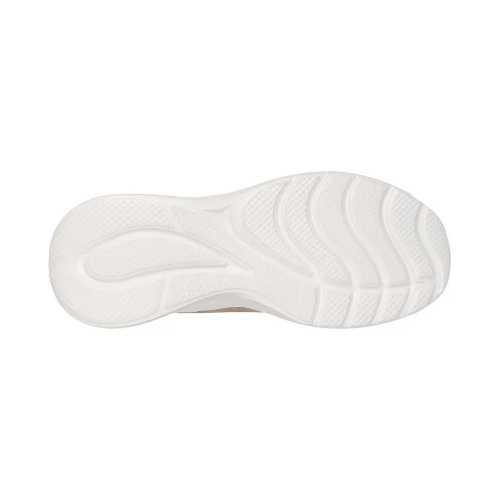 Skechers BOBS Sport Squad Waves – Just Wading Sneaker Natuurlijk