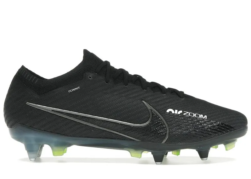 Nike Zoom Mercurial Vapor 15 Elite SG-Pro Anti-Clog Traction Black White Volt (DJ5168-001)