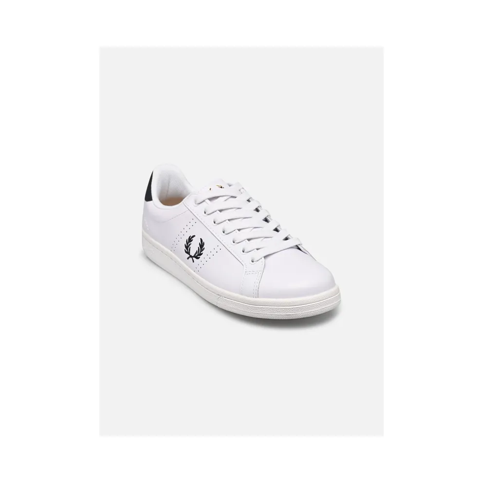 Fred Perry B721 Shoes B6312-567 White