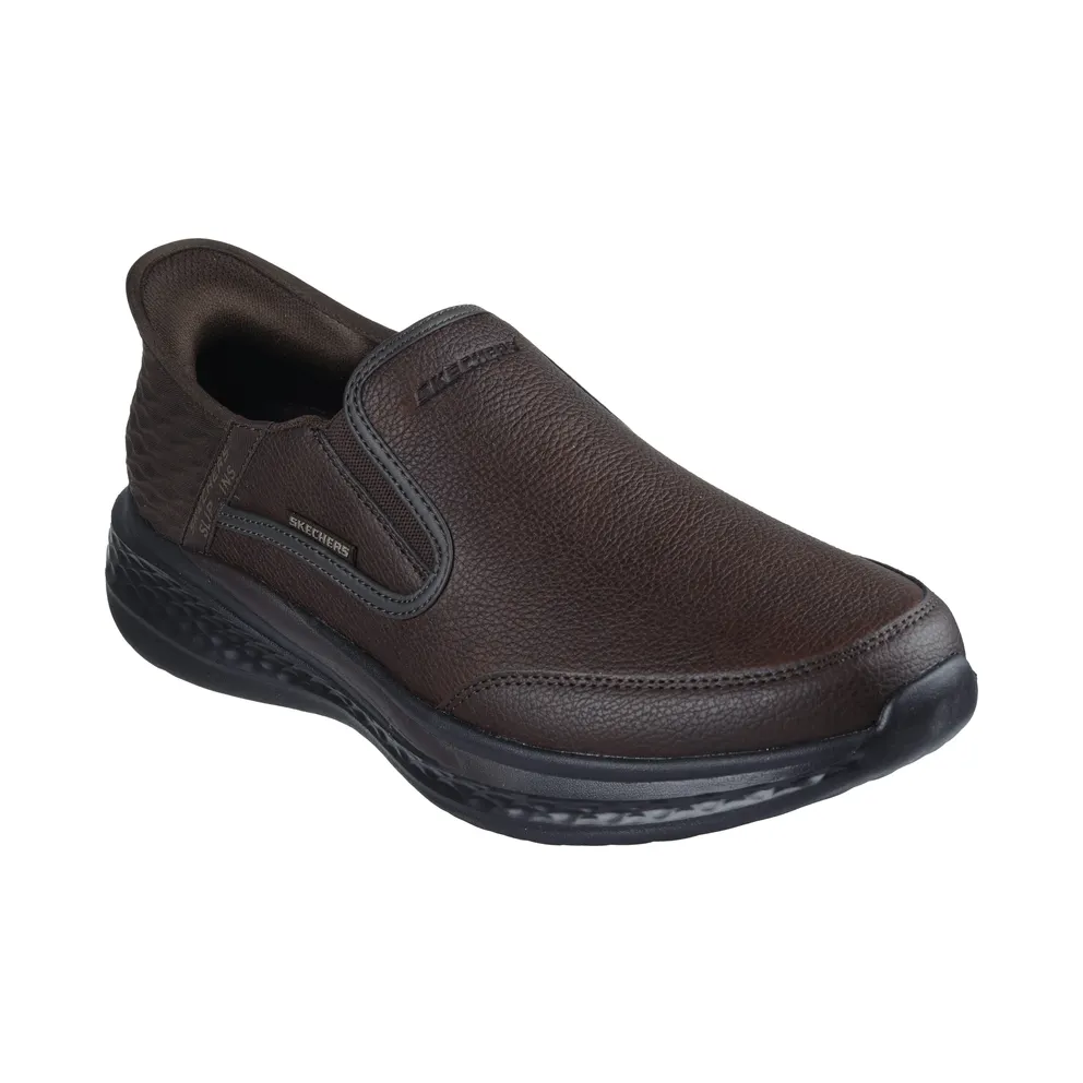 Skechers Slip-ins Relaxed Fit: Slade Cooper “Red / Brown (205237 Rdbr)” (205237RDBR)