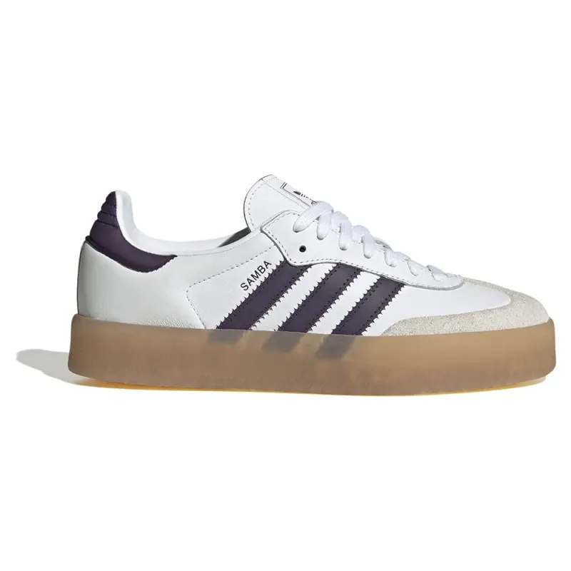 adidas Sambae White Off White Aurora Plum (JS3941)