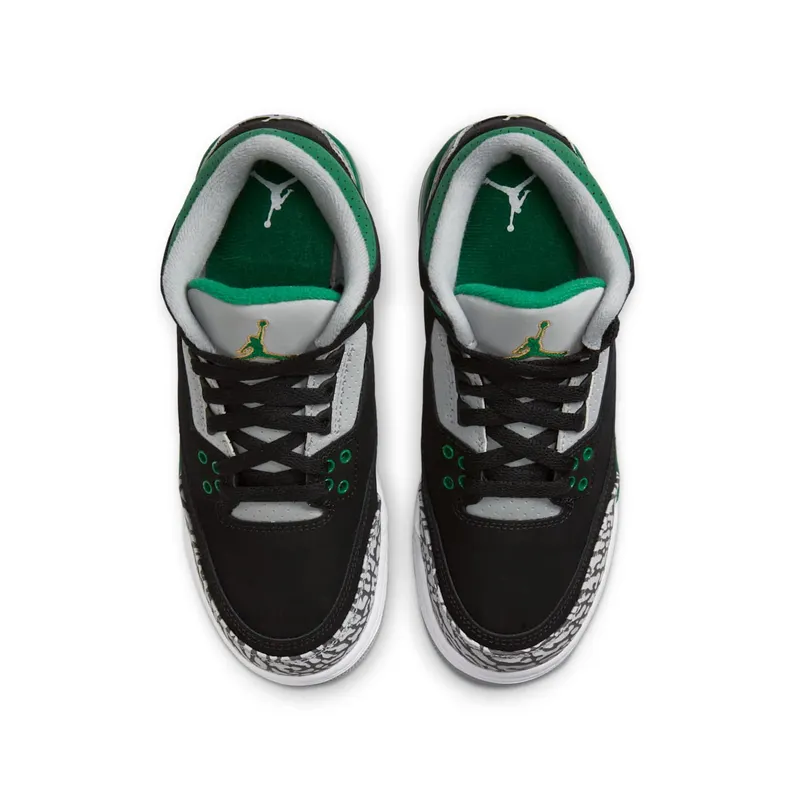 Air Jordan 3 Retro Pine Green (GS) (398614-030)