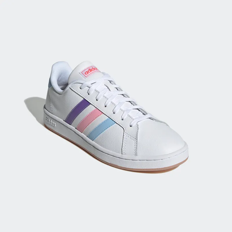 Adidas Grand Court Cloudfoam Lifestyle Court Comfort Pride Cloud White / Semi Turbo / Pulse Amber (GY9400)