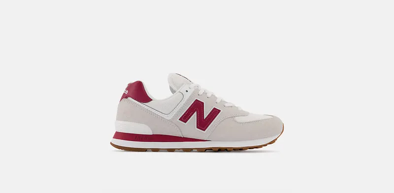 New Balance New Balance White/Red (ML574TE2)