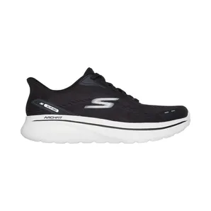Skechers Slip-ins Relaxed Fit: GO Walk Arch Fit N-Joy “Nobend Black / White” (217075BKW)