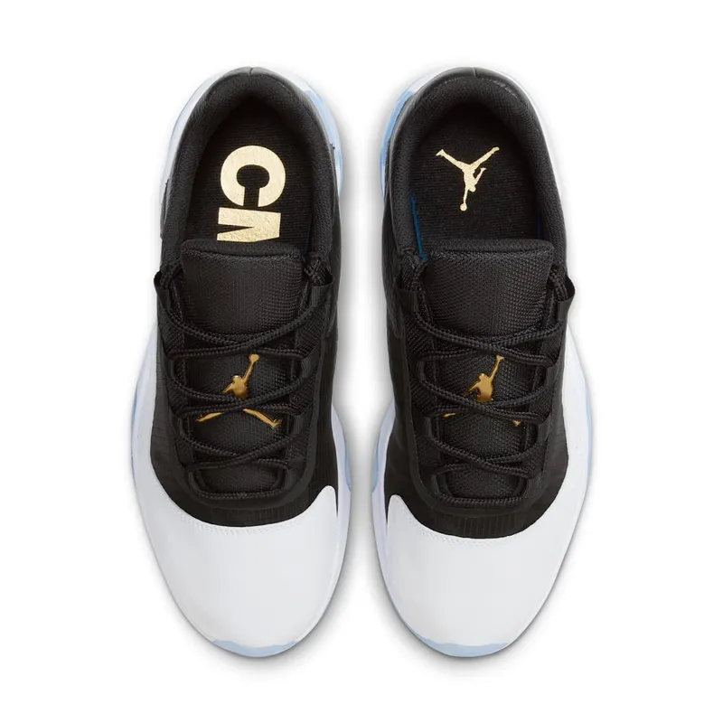 Air Jordan RETRO 11 CMFT LOW “BLACK WHITE GOLD” (DN4180-070)