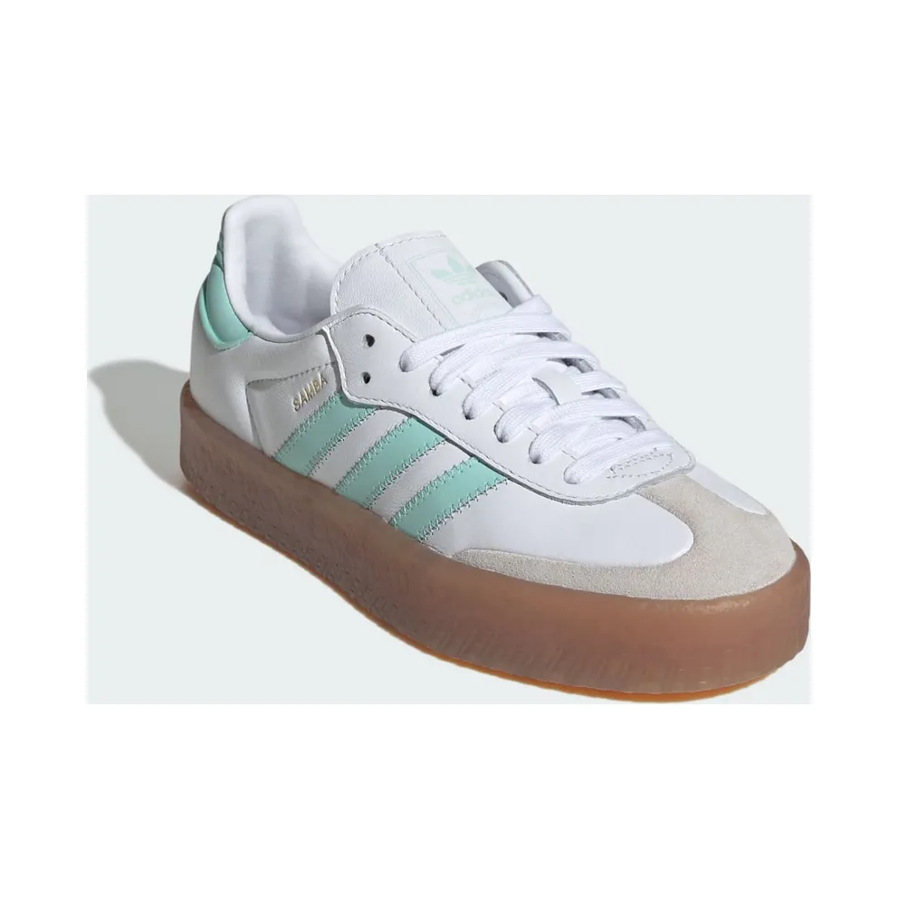 Adidas Sambae Kids Cloud White / Clear Mint / Gold Metallic (JQ1314)