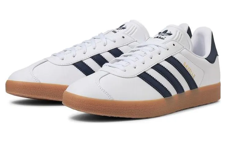 adidas Gazelle Footwear White Navy Gum (IG3507)