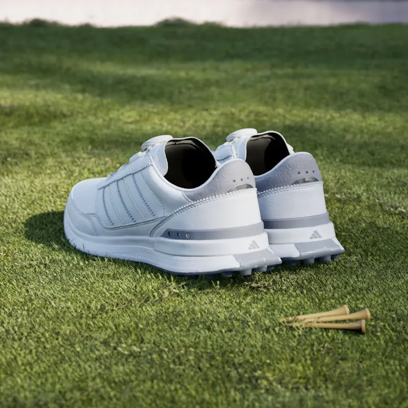 Adidas S2G 26 BOA SPIKELESS Golf Shoes Cloud White / Cloud White / Halo Silver (JQ3557)