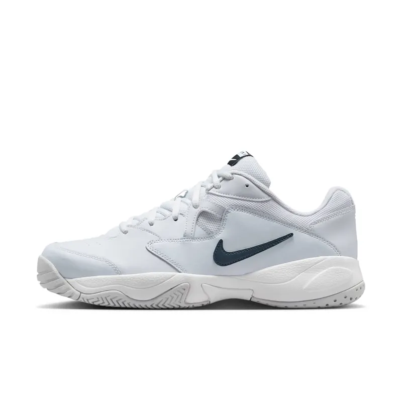NikeCourt Lite 2 Hardcourt Grey “Pure Platinum / White / Obsidian” (AR8836-007)