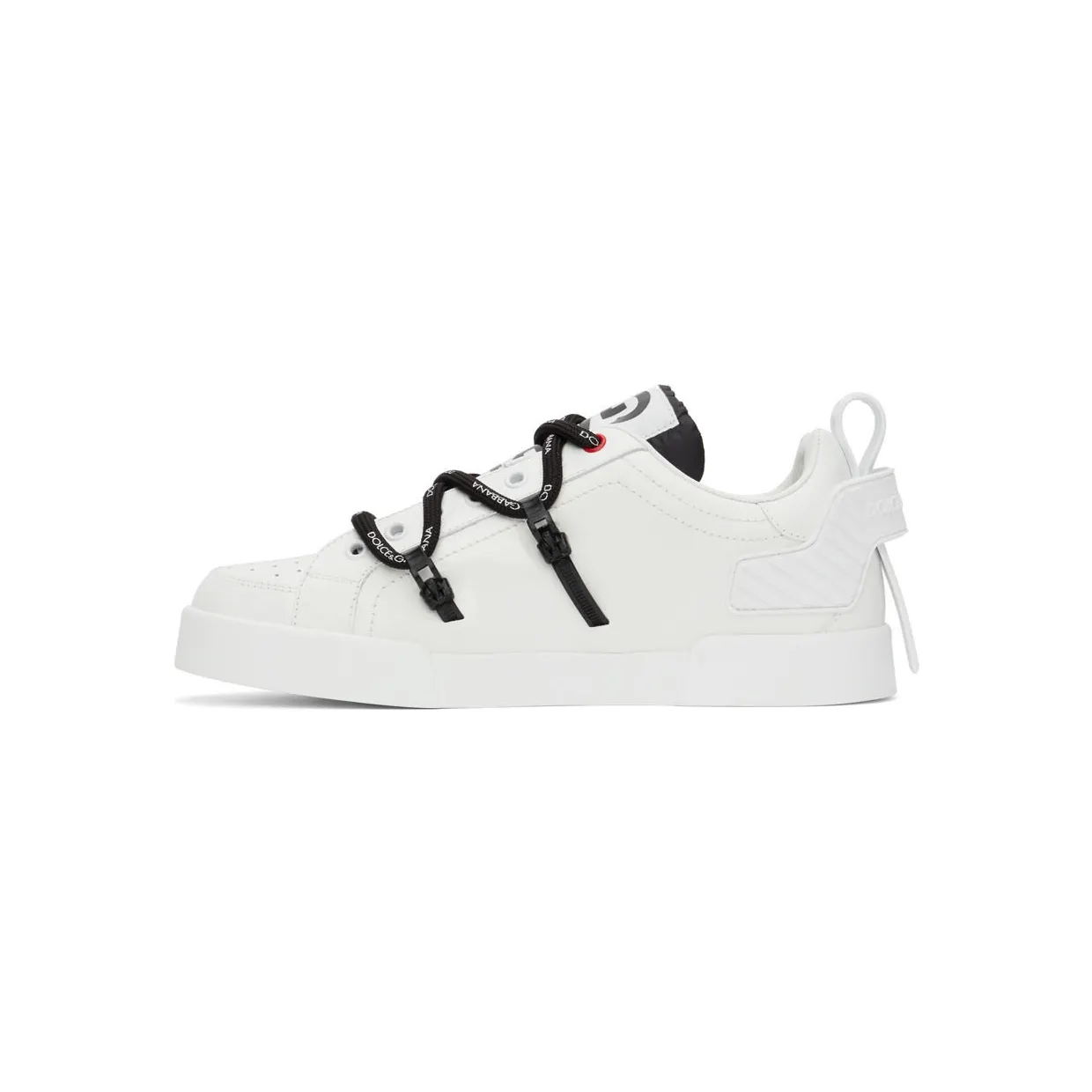 Dolce & Gabbana Black Portofino Sneakers (CS1783 AJ986) (3)