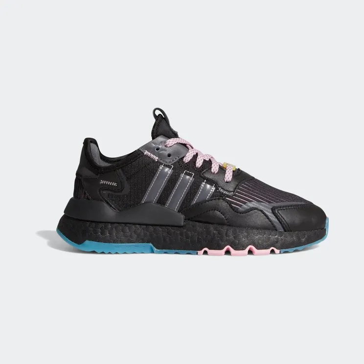 adidas Ninja Nite Jogger Core Black / Grey Five / Blue Glow (FY0176)