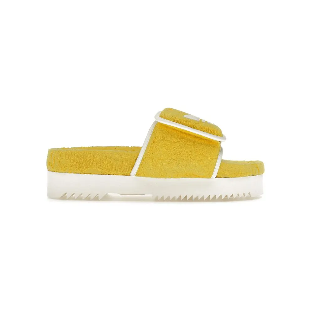 adidas x Gucci GG Platform Sandal Yellow (702398UU0107171)