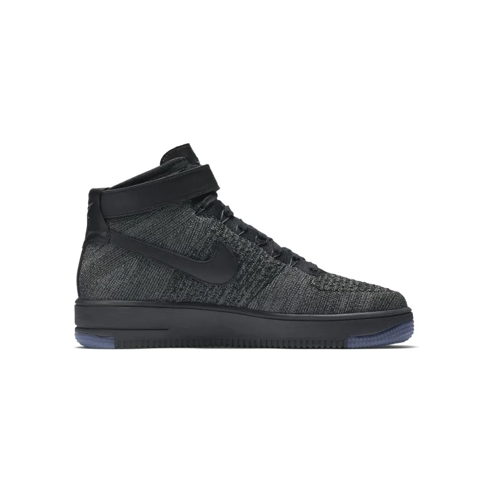 Nike Air Force 1 Ultra Flyknit Mid Dark Grey Black Dark Grey/Black (817420-001)