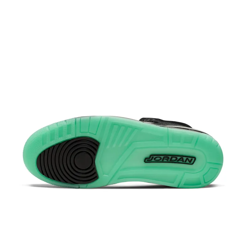 Jordan Spizike Black Green Glow Black/Anthracite-Green Glow (315371-032)