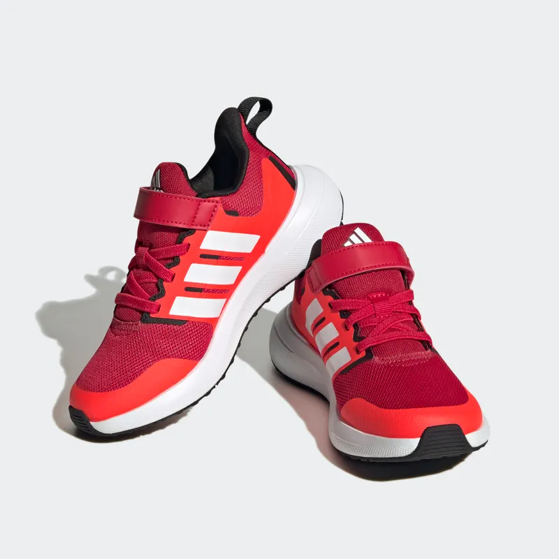 Adidas FortaRun 2.0 Cloudfoam Elastic Lace Top Strap Better Scarlet / Cloud White / Solar Red (HP5445)