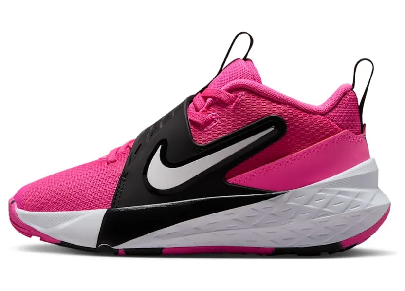 Nike Team Hustle D 12 Laser Fuchsia Black White (HF6280-600)