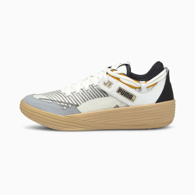 Puma x KUZMA Clyde All-Pro Basketball Shoes White/Beige (194835-01)