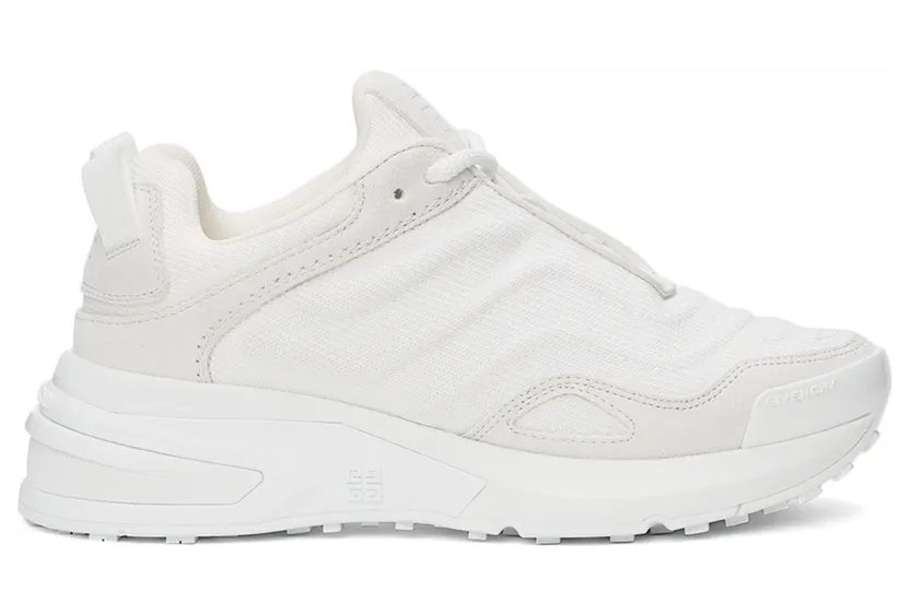 Givenchy White GIV 1 Light Runner Sneakers (BE001ZE15Q)