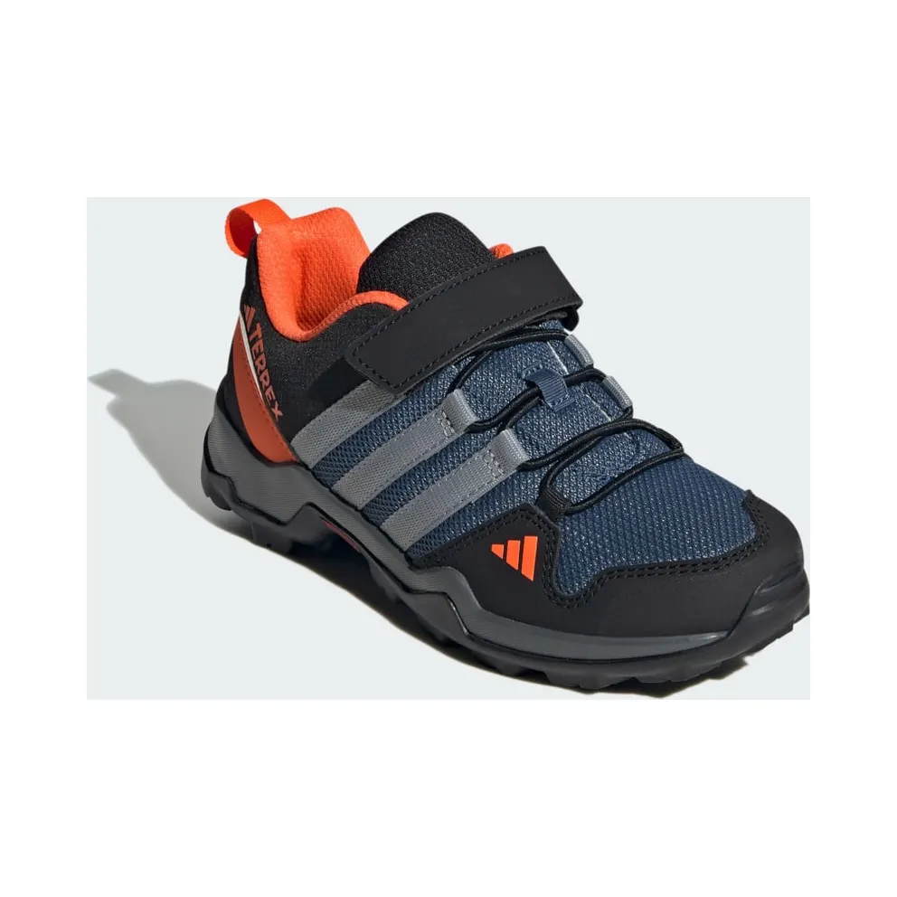 Adidas Terrex AX2R Hook-and-Loop Hiking Wonder Steel / Grey Three / Impact Orange (IF5703)