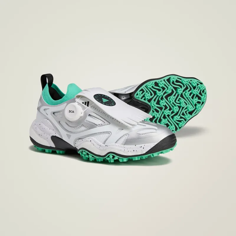 Adidas adidas by Stella McCartney Codechaos BOA Core White / Bright Green / Silver Metallic (JH8937)