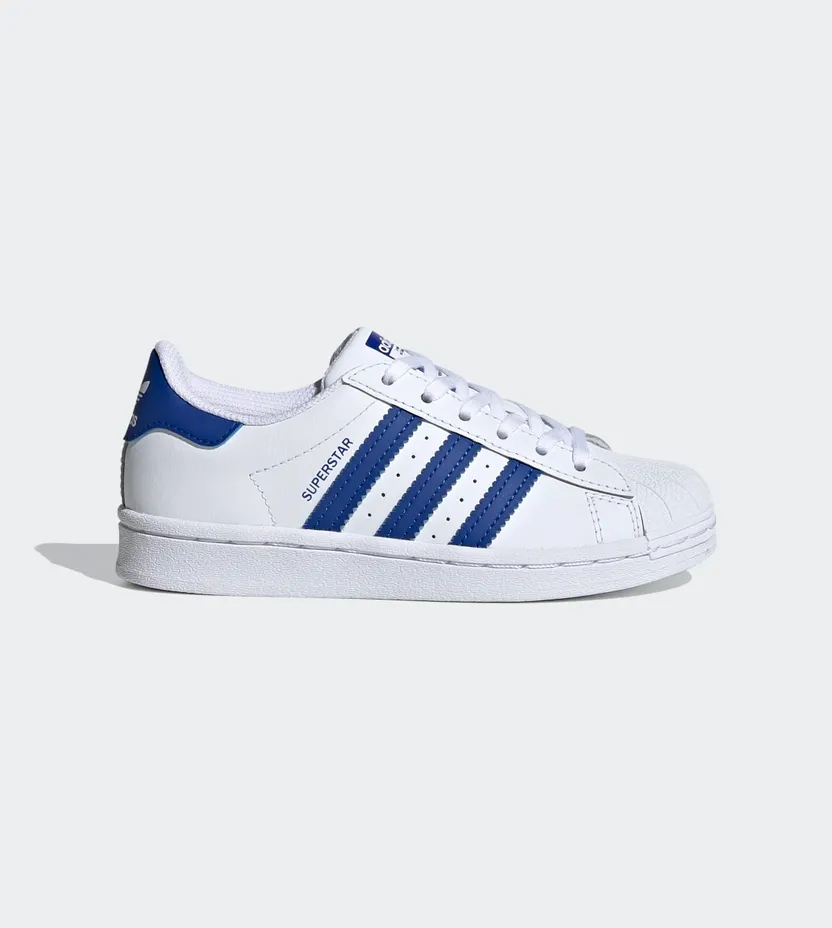 adidas Superstar Cloud White / Royal Blue / Cloud White (FW0770)