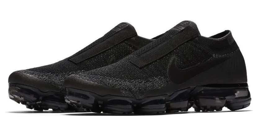 Nike Air VaporMax SE Laceless Triple Black