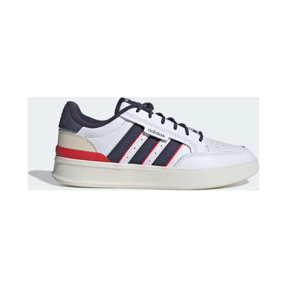 adidas Aspyre 3-stripes “Cloud White / Shadow Navy / Pure Ruby” (HQ7313)