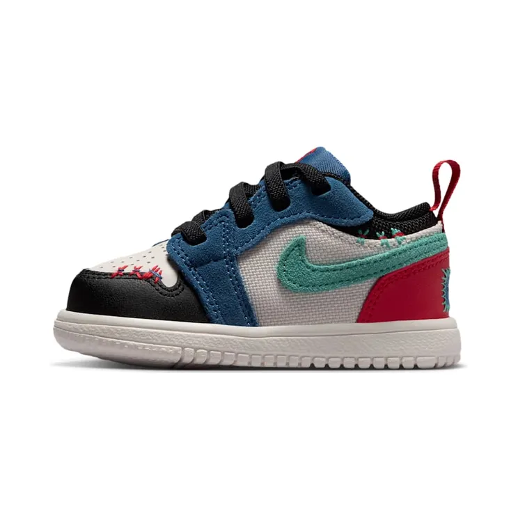 Air Jordan 1 True Blue/University Red/Kinetic Green/Zwart (IO2064-401)