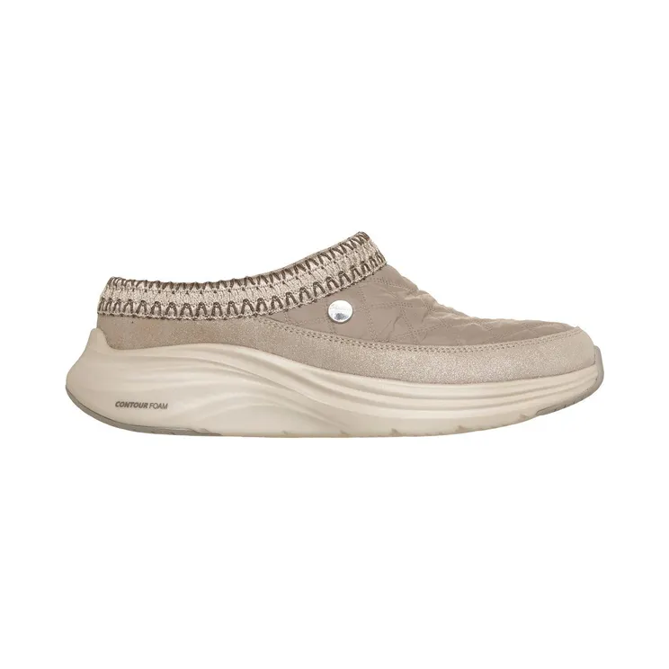 Skechers Contour Foam Laars – Cozy Fit Cascade Shoes CM Taupe