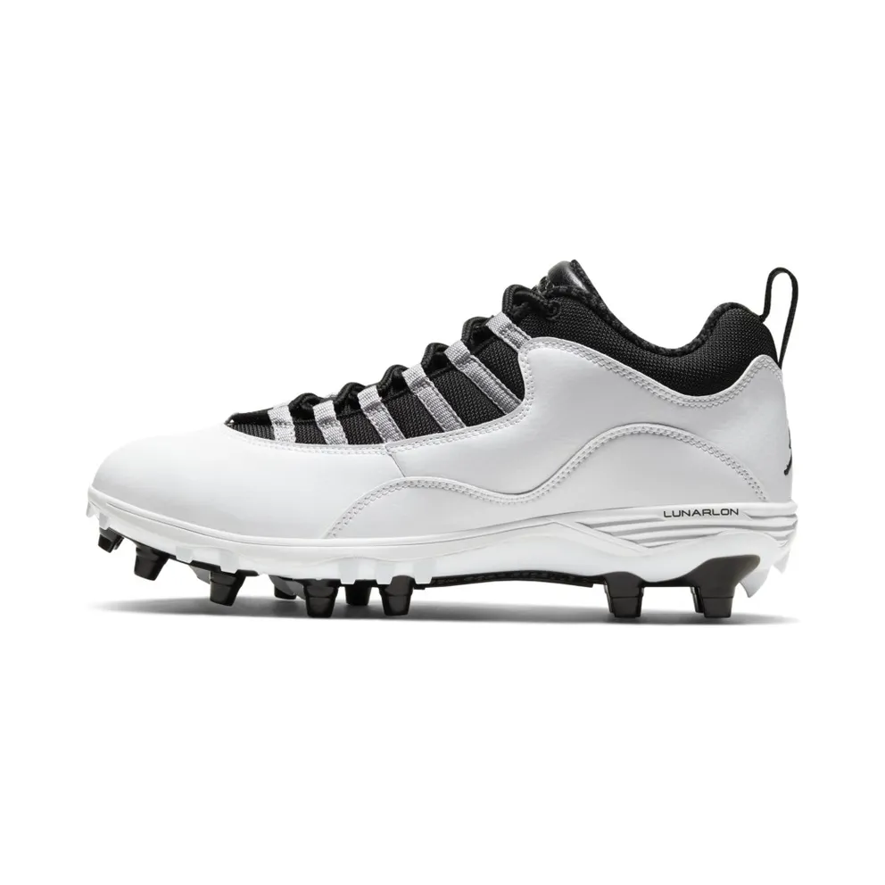 Jordan 10 TD Low Steel Grey White/Light Steel Grey-Black (CQ2072-100)
