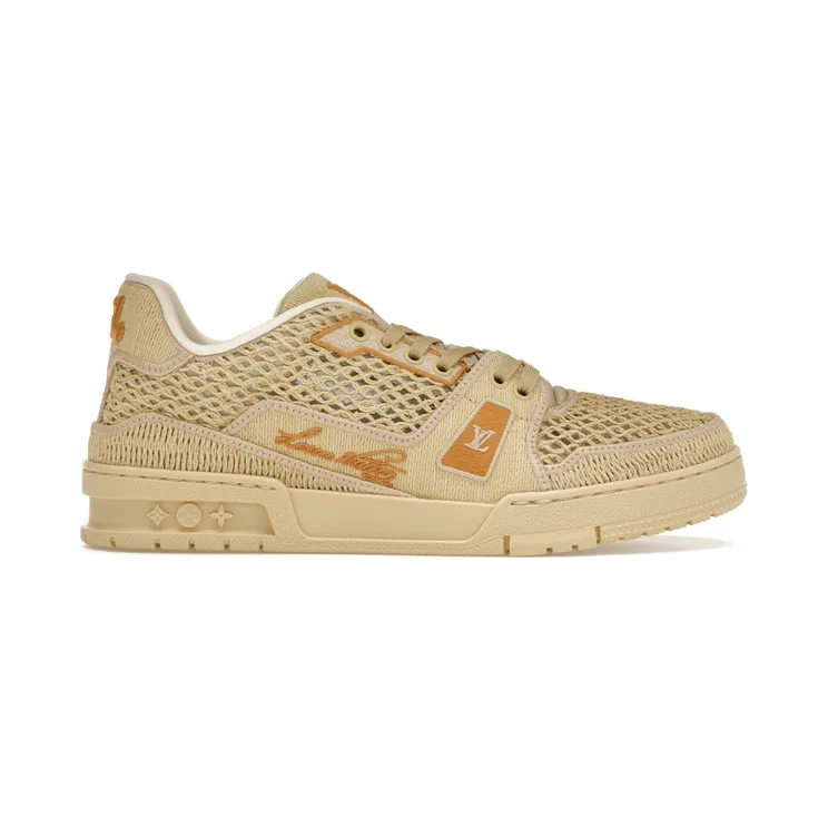 Louis Vuitton LV Trainer Beige Raffia (1ACVVA)