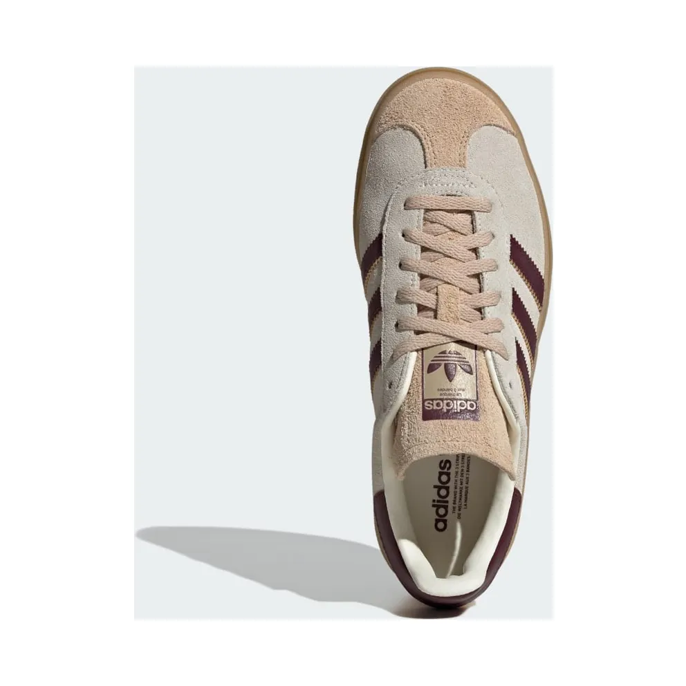 Adidas Gazelle Bold Cream White / Maroon / Magic Beige (JQ5127)