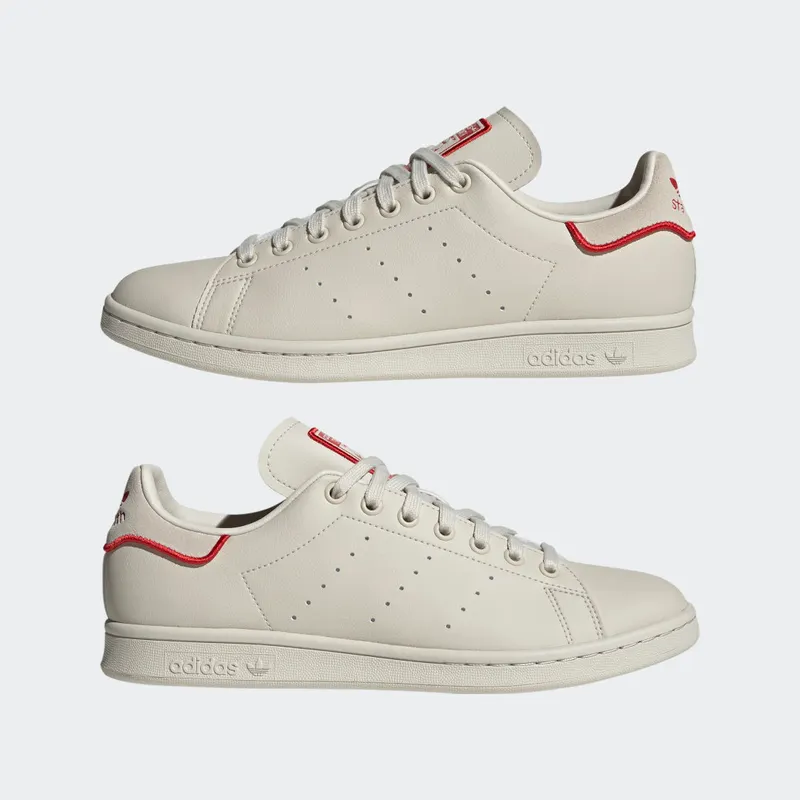 Adidas Stan Smith Aluminium / Collegiate Red / Aluminium (GX4452)
