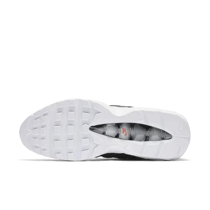 Nike Air Max 95 Black White Team Orange Black/White-Team Orange-Black (924478-001)