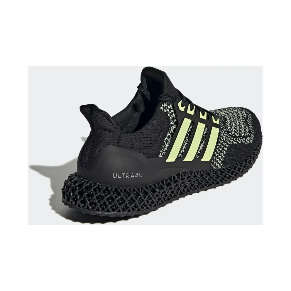 Adidas Ultra 4D Core Black / Almost Lime / Silver Metallic (GZ4499)