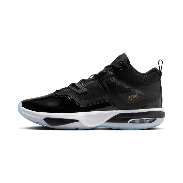 Jordan Stay Loyal 3 “Black / White / Football Grey / Metallic Gold” (FB1396-002)
