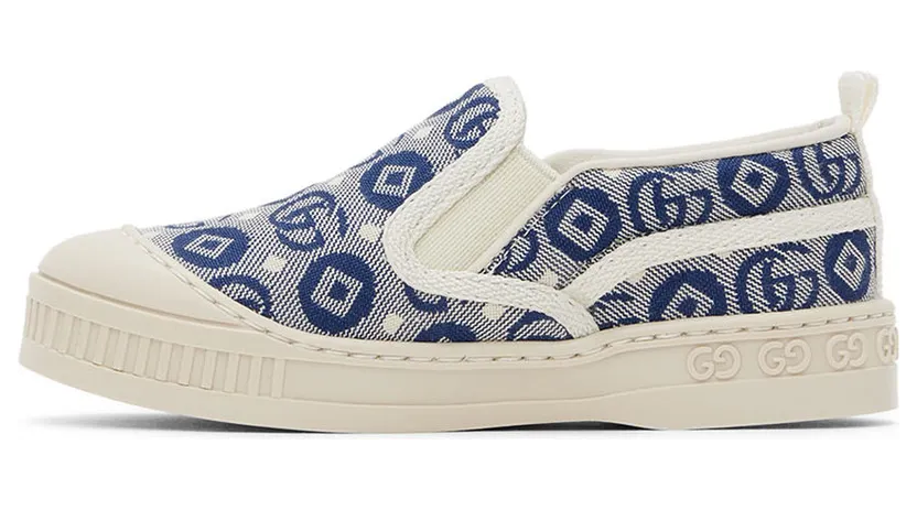 Gucci Baby Blue Tennis 1977 Sneakers (702936 U4G10) (3)