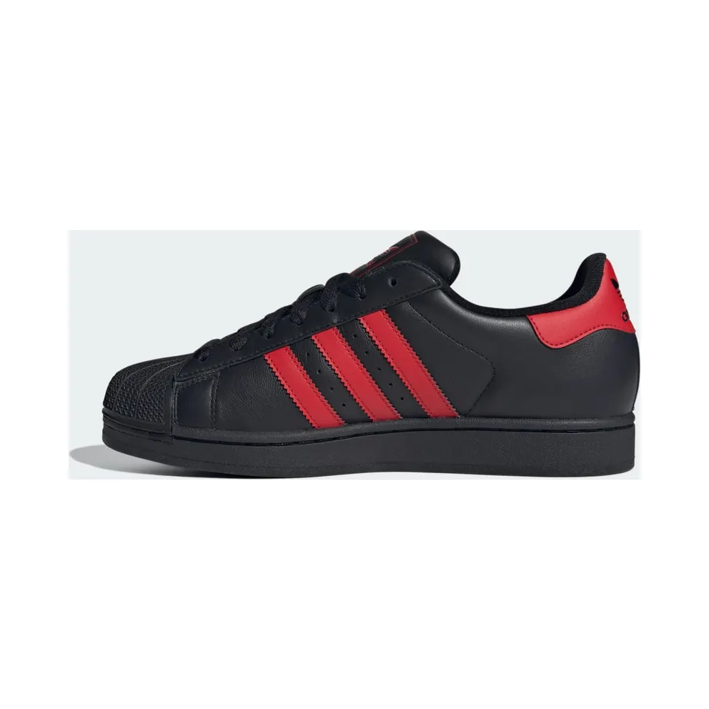 Adidas Superstar II Core Black / Better Scarlet / Core Black (IH4172)