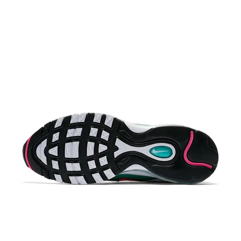 Nike Air Max 97 South Beach White/Pink Blast-Kinetic Green-Black (921826-102)