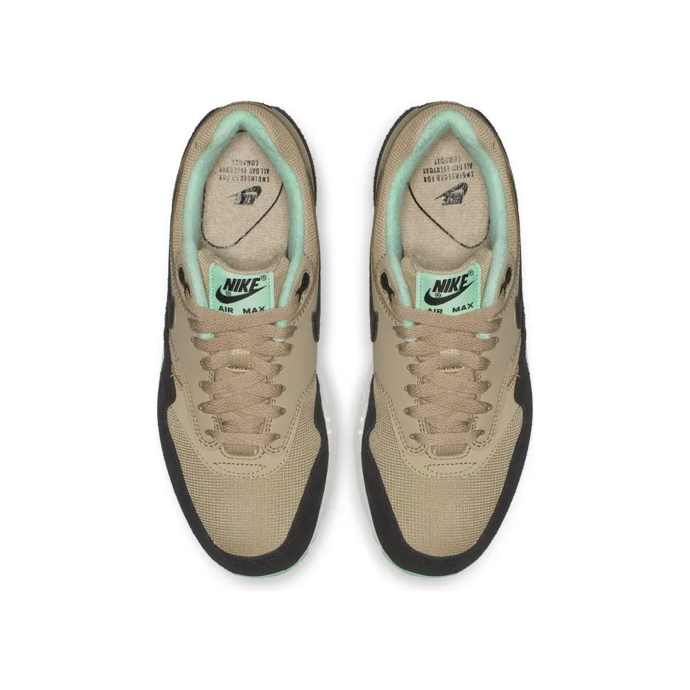 Nike Air Max 1 Desert Black Green Glow (W) Desert/Black-Green Glow-White (319986-206)