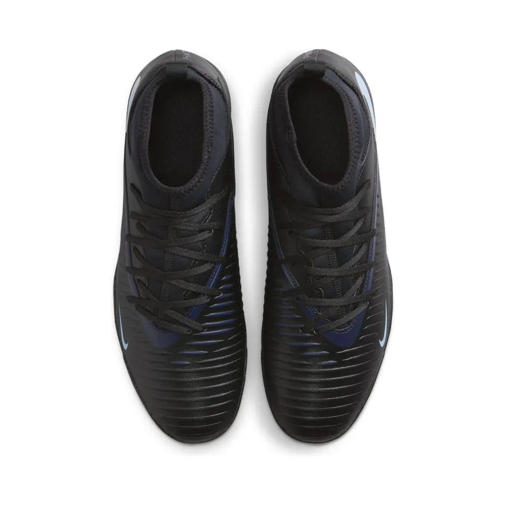 Nike Phantom 6 High Club TF Black Ice Blue (HQ2276-003)
