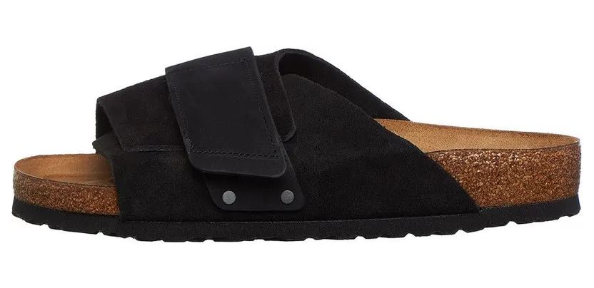Birkenstock Kyoto VL Soft Suede & Nubuck Black (1022350)