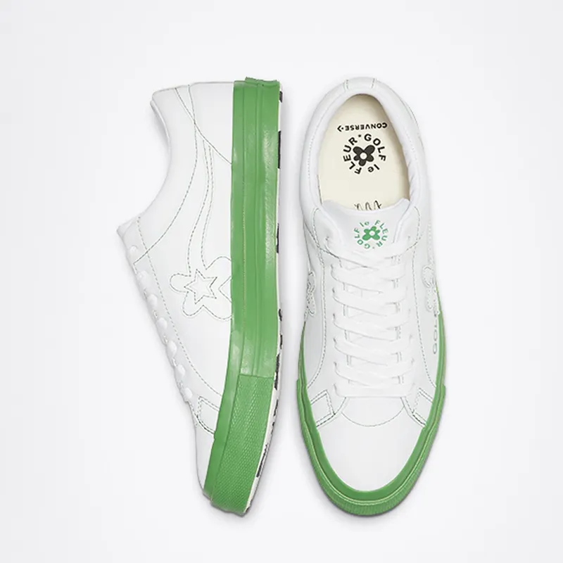 Converse One Star Ox Golf Le Fleur Color Block Pack Green White/Green-White (164025C)
