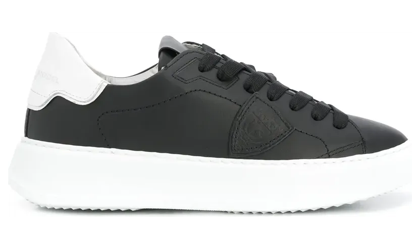 Philippe Model Paris Sneakers met logopatch – Zwart (BTLDV005)