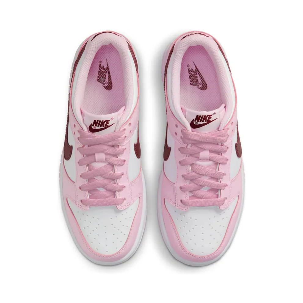Nike Dunk Low Pink Red White (PS) GS (CW1590-601)