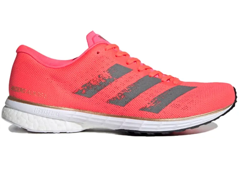 Adidas Adizero Adios 5 ‘Signal Pink Copper’ Signal Pink/Core Black/Copper Metallic (EG4669)