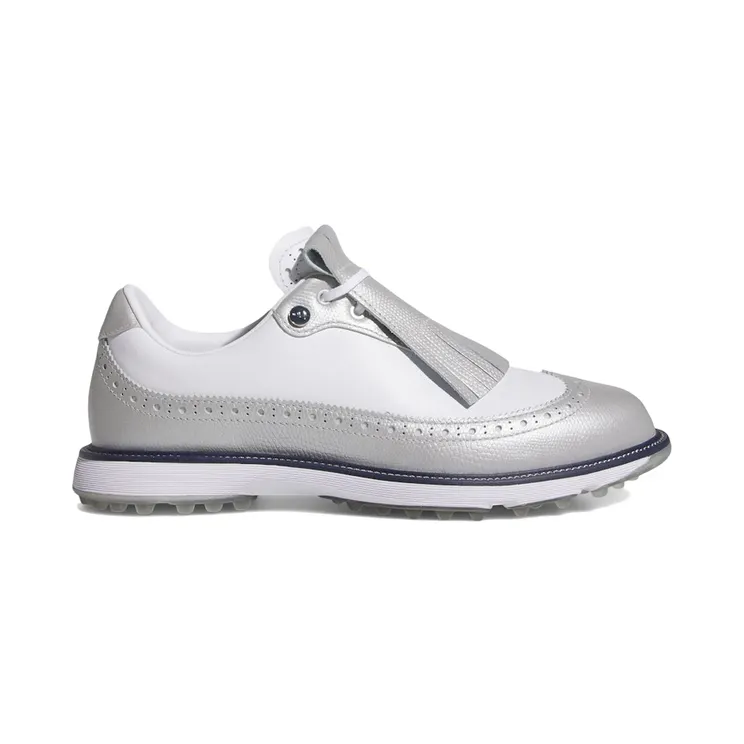 adidas MC Zoysia Spikeless Golf Silver Metallic Cloud White Collegiate Navy (IH5994)