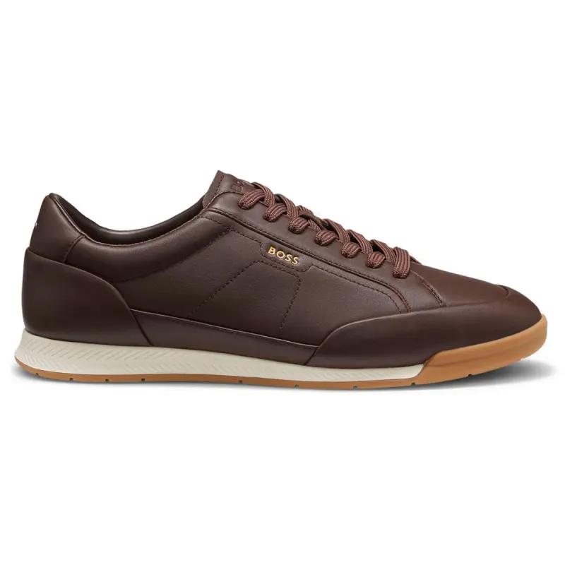 Hugo Boss sneaker Donkerbruin / Gold (50568493-201)