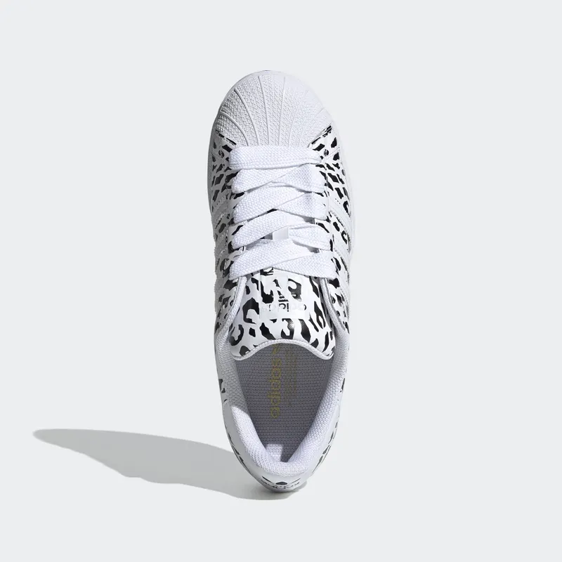 adidas Superstar Leopard White (W) Cloud White/Core Black/Gold Metallic (FV3451)